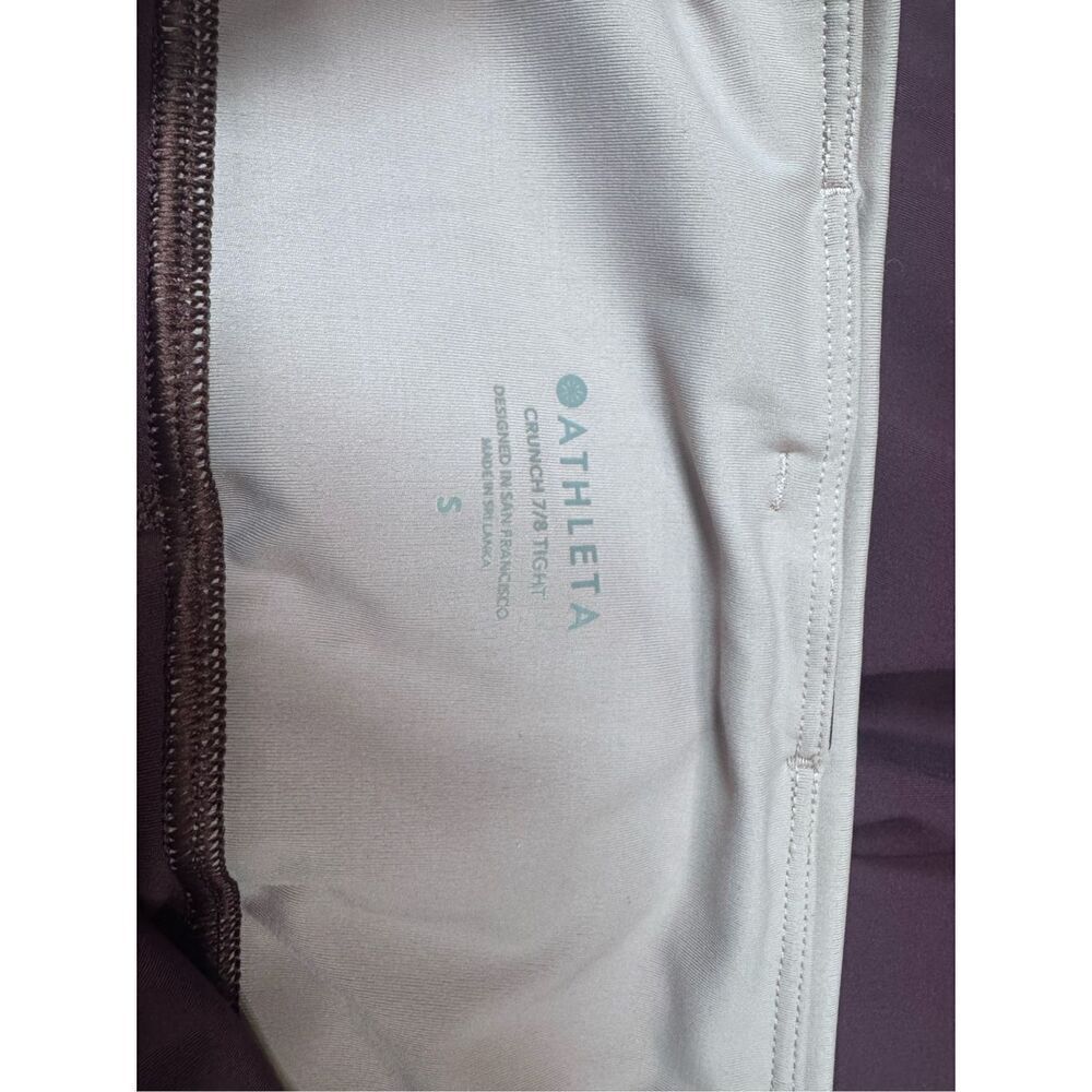 Athleta Crunch 7/8 Tight Women's Size S Colorblock High Rise Leggings - Picture 9 of 10